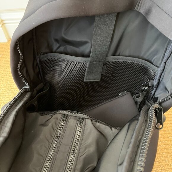 Dagne Dover Dakota Neoprene Backpack in Onyx - L main image 6